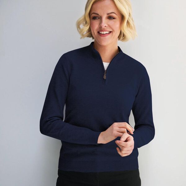Brook Taverner Ladies Taylor 1/4 Zip Jumper Thumbnail