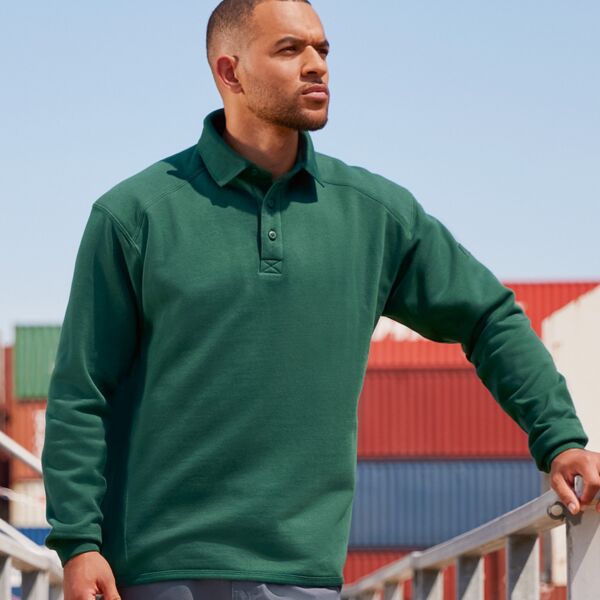 Russell Heavy Duty Collar Sweatshirt Thumbnail