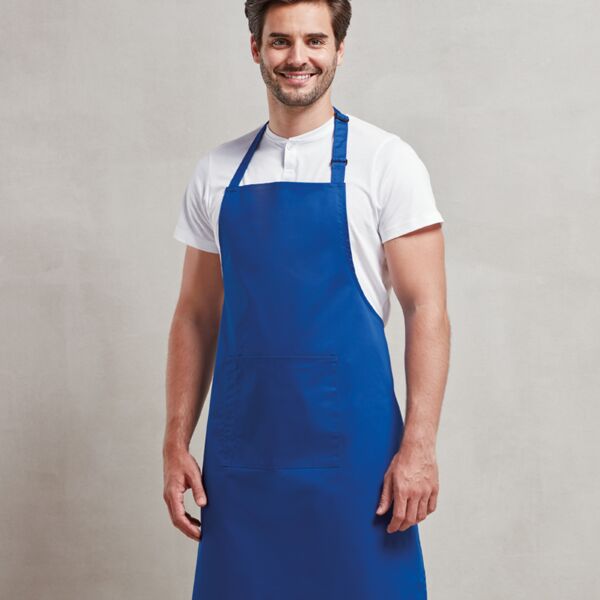 Premier 'Colours' Bib Apron with Pocket Thumbnail