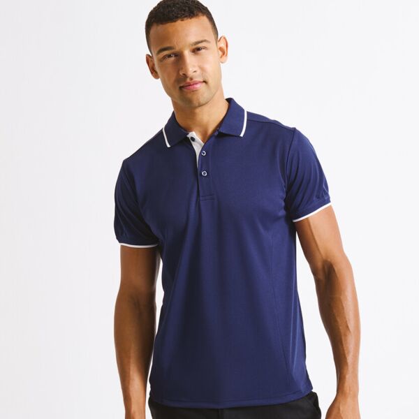 Contrast Coolchecker® polo Thumbnail