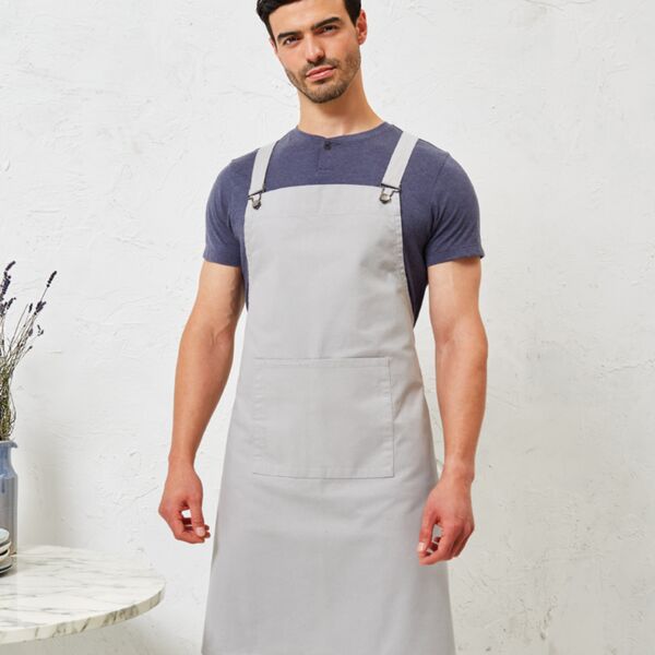 Premier Cross Back Barista Bib Apron Thumbnail