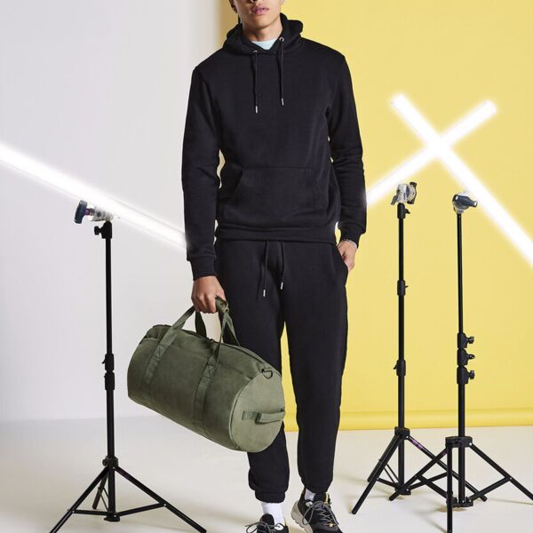 Vintage canvas barrel bag Thumbnail